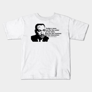 Martin Luther King quotes Kids T-Shirt